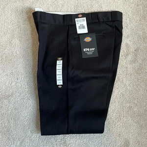 BRAND NEW Dickies Men's Original 874 Work Pants Black 36x30 NWT